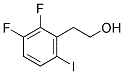 6-IODO-2,3-DIFLUOROBENZENEETHANOL Struktur