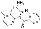 3-(2,3-DIMETHYLPHENYL)-2-HYDRAZINOQUINAZOLIN-4(3H)-ONE Struktur