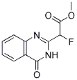 METHYL FLUORO(4-OXO-3,4-DIHYDROQUINAZOLIN-2-YL)ACETATE Structure