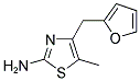 4-(2-FURYLMETHYL)-5-METHYL-1,3-THIAZOL-2-AMINE Struktur