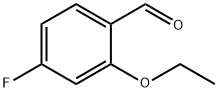 2-ETHOXY-4-FLUOROBENZALDEHYDE Struktur