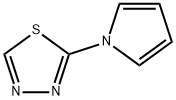 2-(1H-PYRROL-1-YL)-1,3,4-THIADIAZOLE Struktur