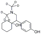 D,L-O-DesMethyl Venlafaxine-d6 Structure