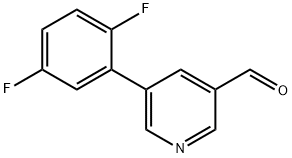 5-(2,5-DIFLUOROPHENYL)NICOTINALDEHYDE|5-(2,5-Difluorophenyl)-3-pyridinecarboxaldehyde