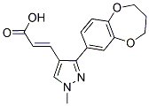 (2E)-3-[3-(3,4-DIHYDRO-2H-1,5-BENZODIOXEPIN-7-YL)-1-METHYL-1H-PYRAZOL-4-YL]ACRYLIC ACID