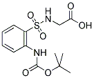 (2-TERT-BUTOXYCARBONYLAMINO-BENZENESULFONYLAMINO)-ACETIC ACID Structure