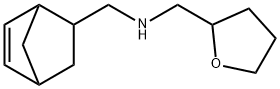 BICYCLO[2.2.1]HEPT-5-EN-2-YLMETHYL-(TETRAHYDRO-FURAN-2-YLMETHYL)-AMINE Struktur
