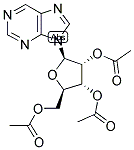 9-(2,3,5-三-O-乙酰基-BETA-D-呋喃核糖基)-9H-嘌呤, 15981-63-2, 結(jié)構(gòu)式