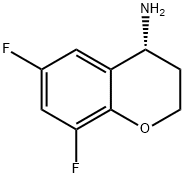 (R)-6,8-DIFLUORO-CHROMAN-4-YLAMINE Structure