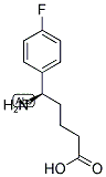 (R)-5-AMINO-5-(4-FLUORO-PHENYL)-PENTANOIC ACID Struktur