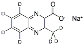 3-METHYLQUINOXALINE-2-CARBOXYLIC ACID SODIUM SALT D7|