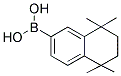 5,5,8,8-TETRAMETHYL-5,6,7,8-TETRAHYDRO-2-NAPHTHALENYLBORONIC ACID Struktur