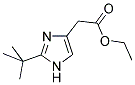 (2-TERT-BUTYL-1H-IMIDAZOL-4-YL)-ACETIC ACID ETHYL ESTER Struktur