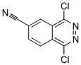 6-CYANO-1,4-DICHLORO-PHTHALAZINE Struktur
