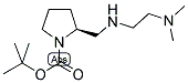 (S)-2-[(2-DIMETHYLAMINO-ETHYLAMINO)-METHYL]-PYRROLIDINE-1-CARBOXYLIC ACID TERT-BUTYL ESTER Struktur
