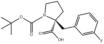 BOC-(S)-ALPHA-(3-FLUOROBENZYL)-PROLINE price.