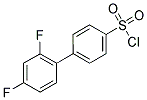 2',4'-DIFLUORO-BIPHENYL-4-SULFONYL CHLORIDE Struktur