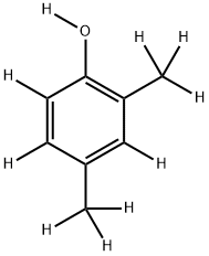2,4-DIMETHYLPHENOL-D10 Struktur