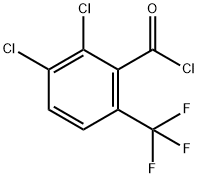 2,3-DICHLORO-6-(TRIFLUOROMETHYL)BENZOYL CHLORIDE Structure
