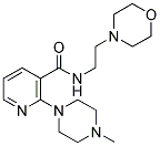 2-(4-METHYL-PIPERAZIN-1-YL)-N-(2-MORPHOLIN-4-YL-ETHYL)-NICOTINAMIDE Structure