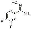 3,4-DIFLUORO-N-HYDROXY-BENZAMIDINE Struktur