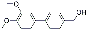 (3',4'-DIMETHOXYBIPHENYL-4-YL)-METHANOL Struktur