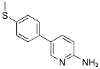 5-[4-(METHYLSULFANYL)PHENYL]-2-PYRIDINAMINE Struktur