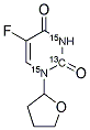 TEGAFUR-13C,15N2 Structure