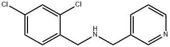 N-(2,4-DICHLOROBENZYL)-N-(PYRIDIN-3-YLMETHYL)AMINE Struktur