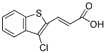 (2E)-3-(3-CHLORO-1-BENZOTHIEN-2-YL)ACRYLIC ACID