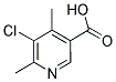 5-CHLORO-4,6-DIMETHYL-NICOTINIC ACID Structure
