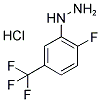 (2-FLUORO-5-TRIFLUOROMETHYL-PHENYL)-HYDRAZINE HYDROCHLORIDE Struktur