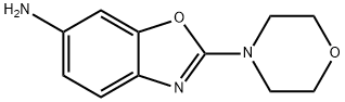 2-MORPHOLIN-4-YL-1,3-BENZOXAZOL-6-AMINE Structure