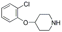 4-(2-CHLOROPHENOXY)PIPERIDINE Struktur