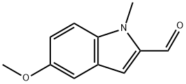 5-METHOXY-1-METHYL-1H-INDOLE-2-CARBALDEHYDE Struktur