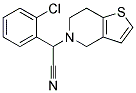 (+/-)-RAC-2-(2-CHLOROPHENYL)-(6,7-DIHYDRO-4H-THIENO[3,2-C]PYRIDIN-5-YL)ACETONITRILE