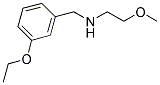N-(3-ETHOXYBENZYL)-2-METHOXYETHANAMINE Struktur