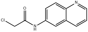 2-CHLORO-N-QUINOLIN-6-YL-ACETAMIDE Structure