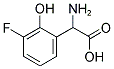 AMINO-(3-FLUORO-2-HYDROXY-PHENYL)-ACETIC ACID Struktur