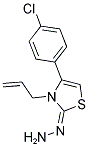 (2E)-3-ALLYL-4-(4-CHLOROPHENYL)-1,3-THIAZOL-2(3H)-ONE HYDRAZONE|