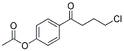 4'-ACETOXY-4-CHLOROBUTYROPHENONE Structure