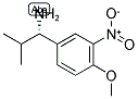 (1S)-1-(4-METHOXY-3-NITROPHENYL)-2-METHYLPROPYLAMINE Struktur