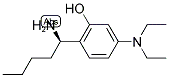2-((1R)-1-AMINOPENTYL)-5-(DIETHYLAMINO)PHENOL Struktur