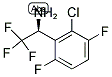 (1S)-1-(2-CHLORO-3,6-DIFLUOROPHENYL)-2,2,2-TRIFLUOROETHYLAMINE Struktur