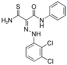 (2E)-3-AMINO-2-[(2,3-DICHLOROPHENYL)HYDRAZONO]-N-PHENYL-3-THIOXOPROPANAMIDE