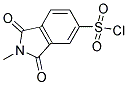 2-METHYL-1,3-DIOXOISOINDOLINE-5-SULFONYL CHLORIDE Struktur