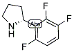 (2R)-2-(2,3,6-TRIFLUOROPHENYL)PYRROLIDINE Struktur