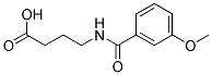 4-[(3-METHOXYBENZOYL)AMINO]BUTANOIC ACID Structure