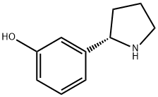 3-((2S)PYRROLIDIN-2-YL)PHENOL Structure