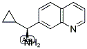 (1S)CYCLOPROPYL-7-QUINOLYLMETHYLAMINE Struktur